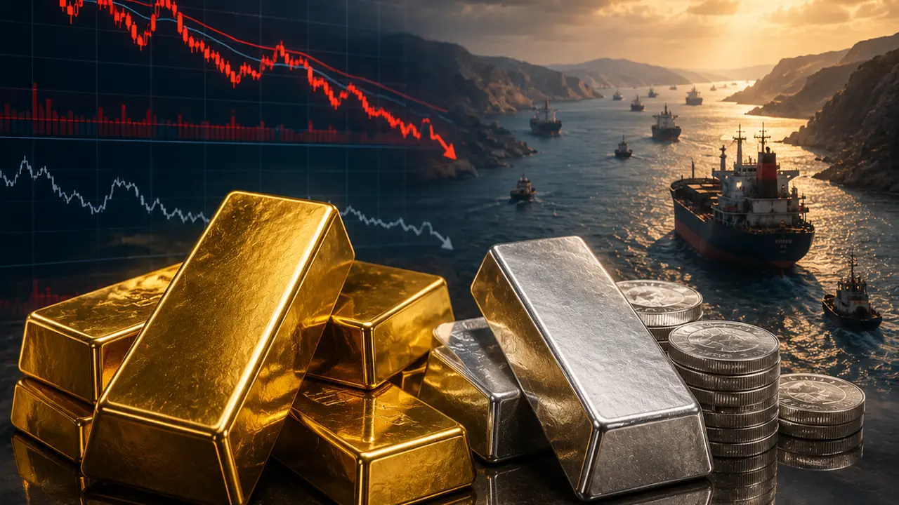 انخفاض حاد في أسعار الذهب والفضة العالمية صباح 30 يونيو